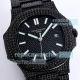Swiss Grade Replica Patek Philippe Nautilus Jumbo Iced Out Black Full Diamond Watch (4)_th.jpg